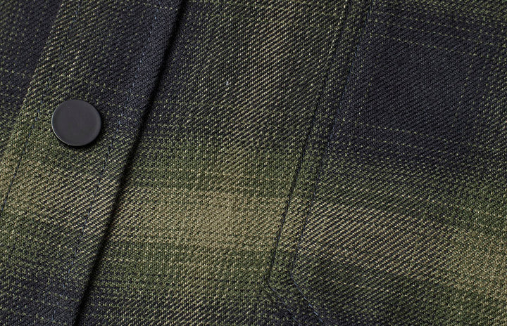 SEVEN SEAS Flannel | unisex - Oliva