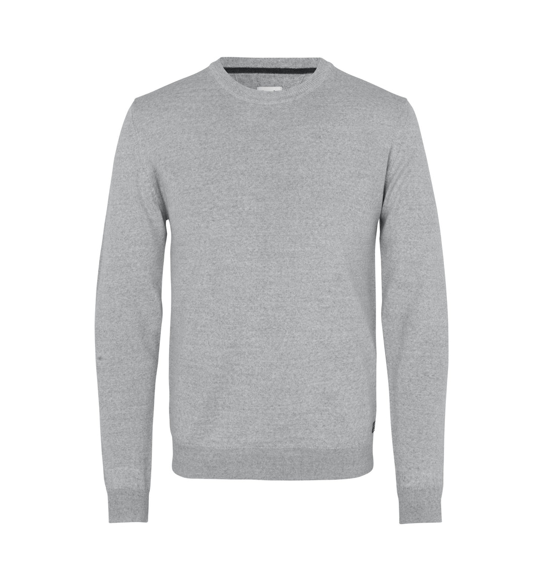 SEVEN SEAS The knit | girocollo - Grigio chiaro mélange