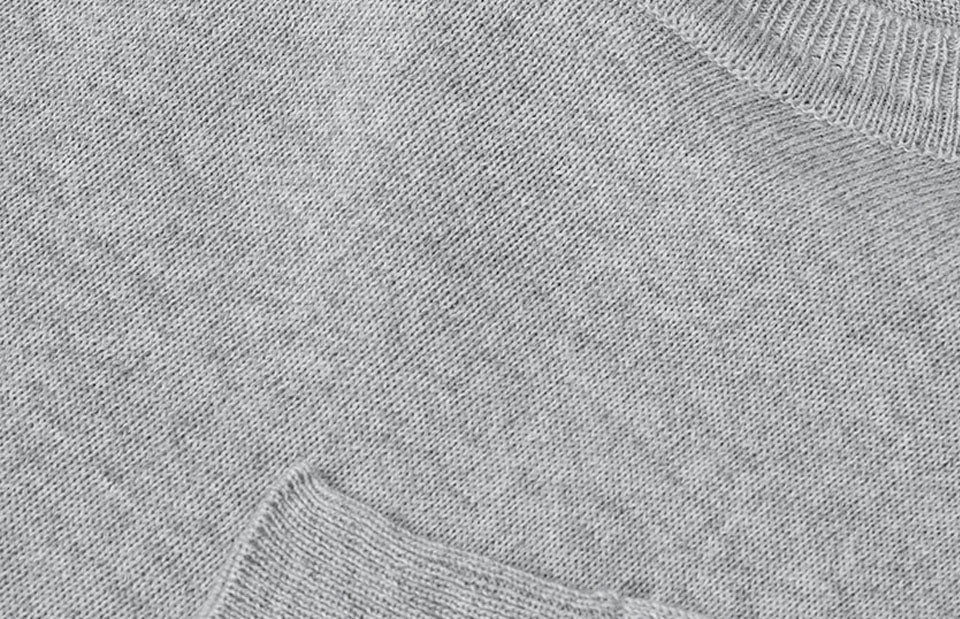 SEVEN SEAS The knit | girocollo - Grigio chiaro mélange