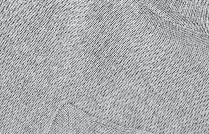 SEVEN SEAS The knit | girocollo - Grigio chiaro mélange