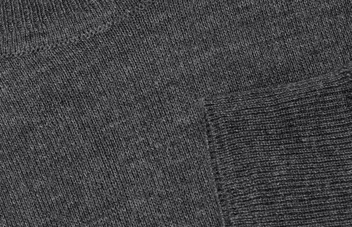 SEVEN SEAS The knit | girocollo - Grigio scuro mélange