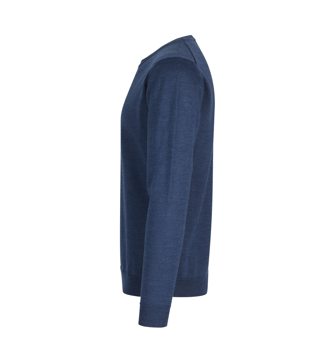 SEVEN SEAS The knit | girocollo - Blu mélange