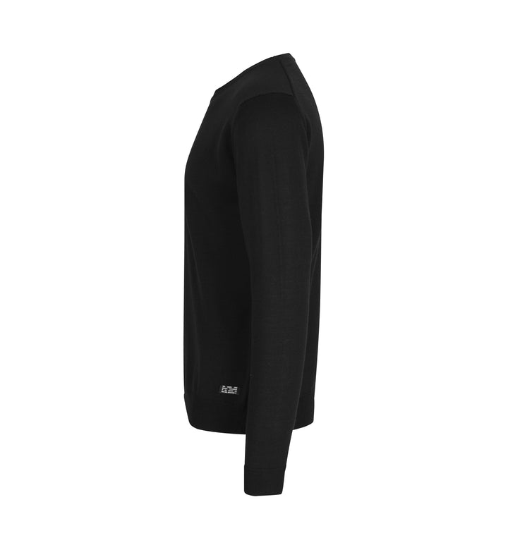 SEVEN SEAS The knit | girocollo - Nero