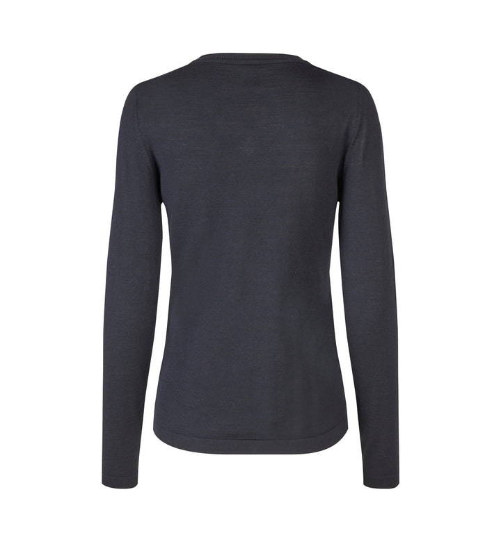 SEVEN SEAS The knit | scollo V | donna - Blu navy