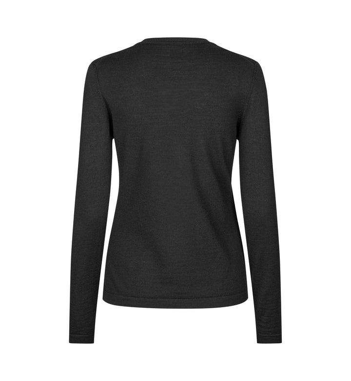 SEVEN SEAS The knit | scollo V | donna - Nero