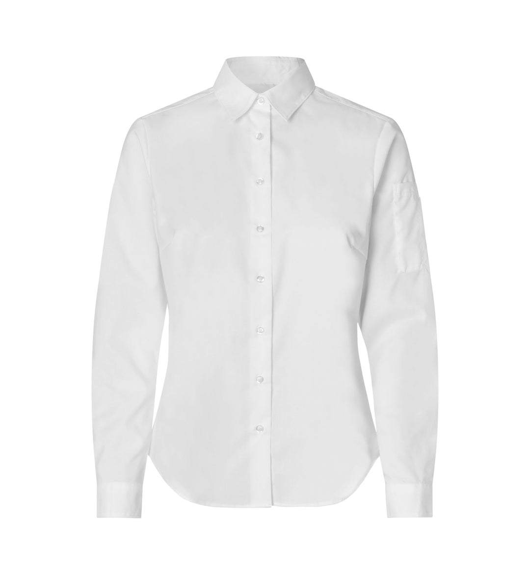 SEVEN SEAS Poplin | stretch | donna - Bianco