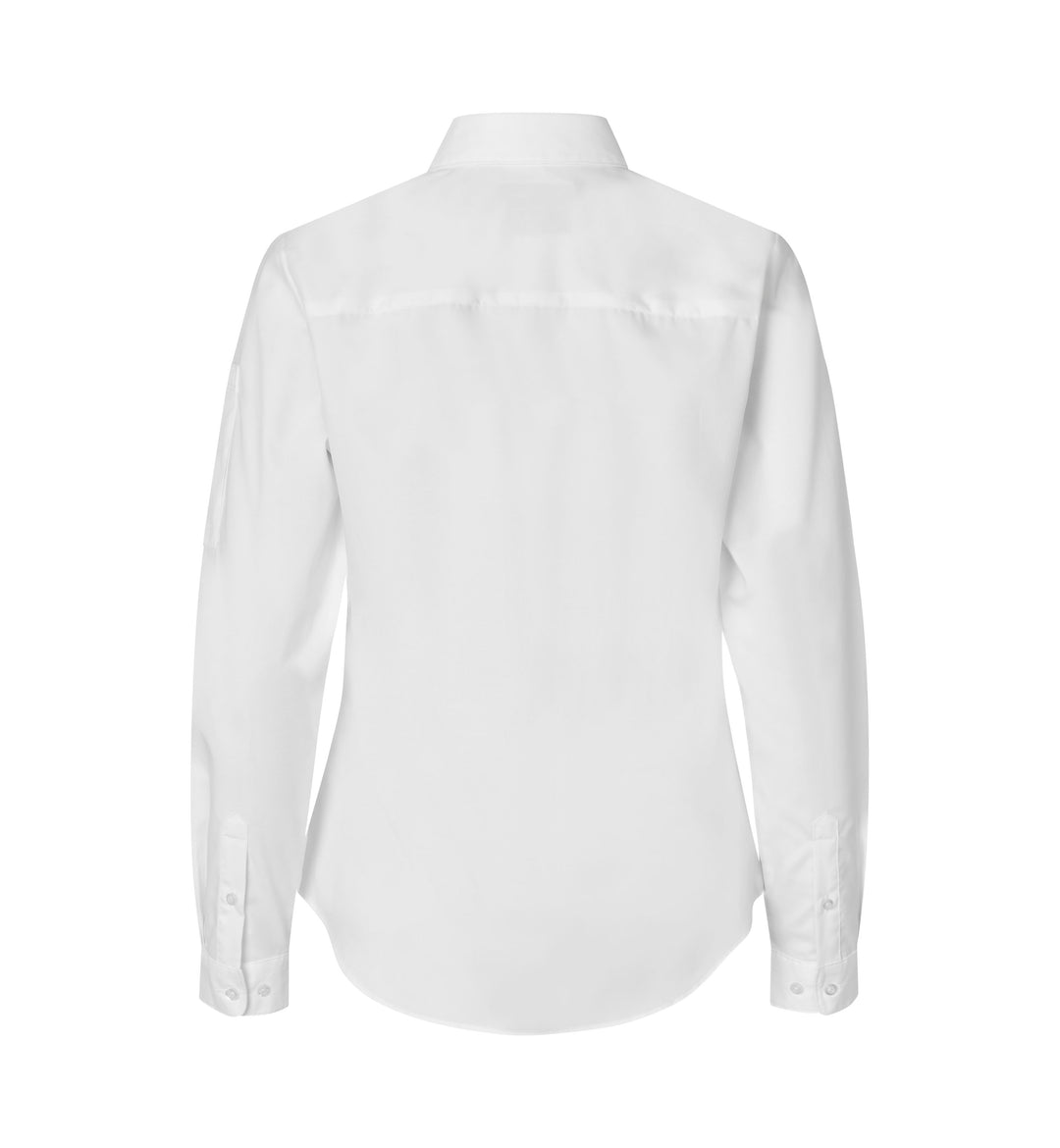 SEVEN SEAS Poplin | stretch | donna - Bianco