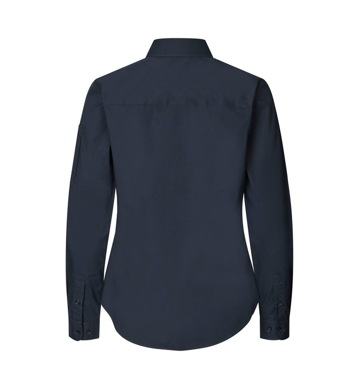 SEVEN SEAS Poplin | stretch | donna - Blu navy