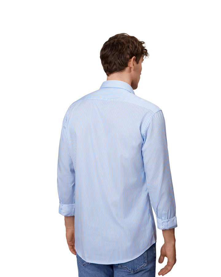 SEVEN SEAS Fine Twill Cadet | modern - Azzurro