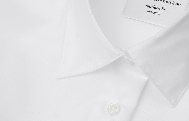 SEVEN SEAS Fine Twill | modern | manica corta | donna - Bianco