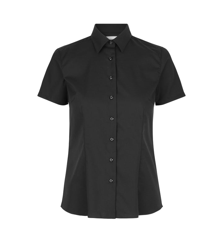 SEVEN SEAS Fine Twill | modern | manica corta | donna - Nero