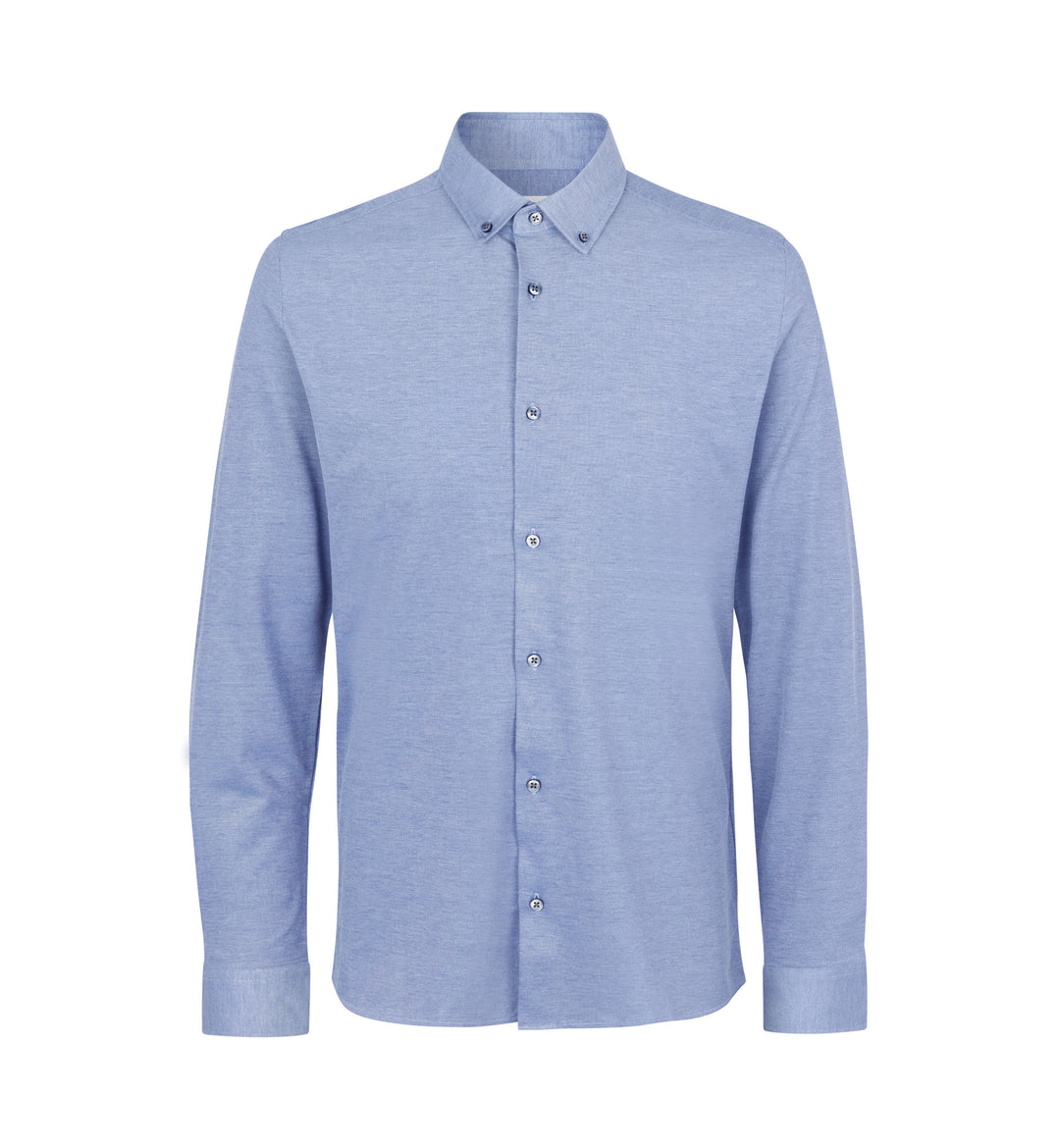 SEVEN SEAS The Jersey | slim - Azzurro