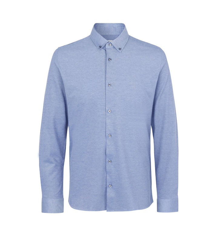 SEVEN SEAS The Jersey | slim - Azzurro