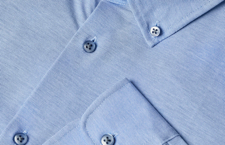 SEVEN SEAS The Jersey | slim - Azzurro