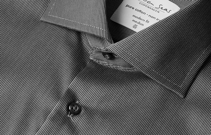 SEVEN SEAS Fine Twill California | modern - Grigio scuro