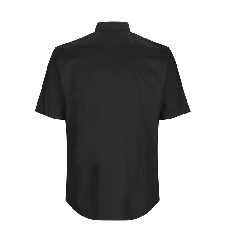 SEVEN SEAS Fine Twill | modern | manica corta - Nero