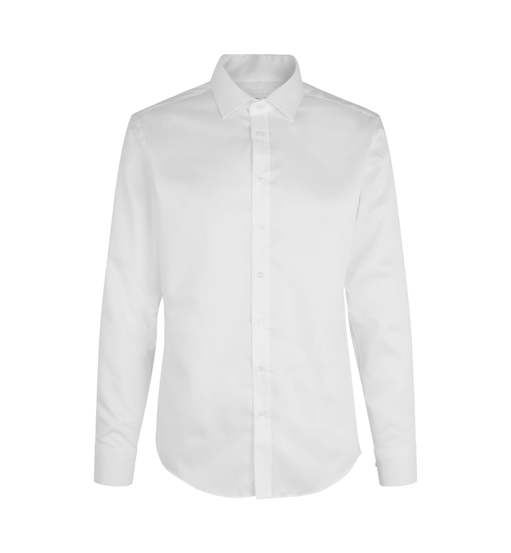 SEVEN SEAS Fine Twill | slim - Bianco