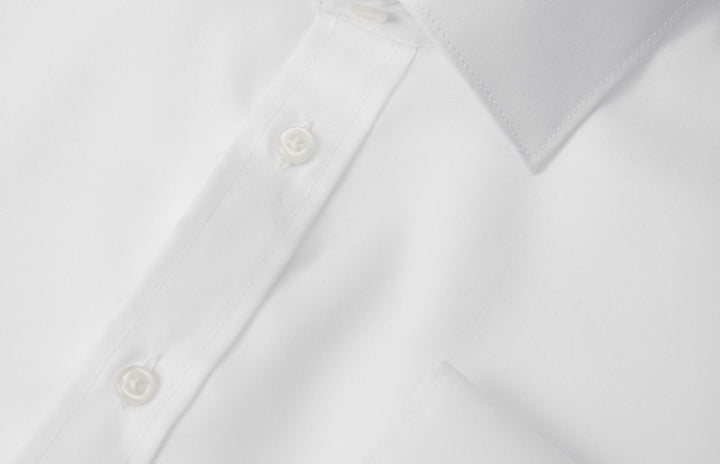 SEVEN SEAS Fine Twill | slim - Bianco