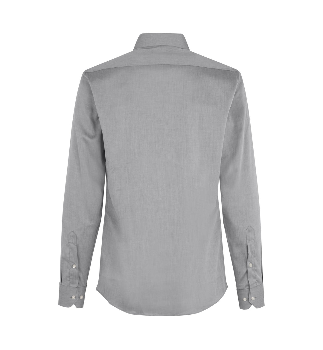 SEVEN SEAS Fine Twill | slim - Grigio argento