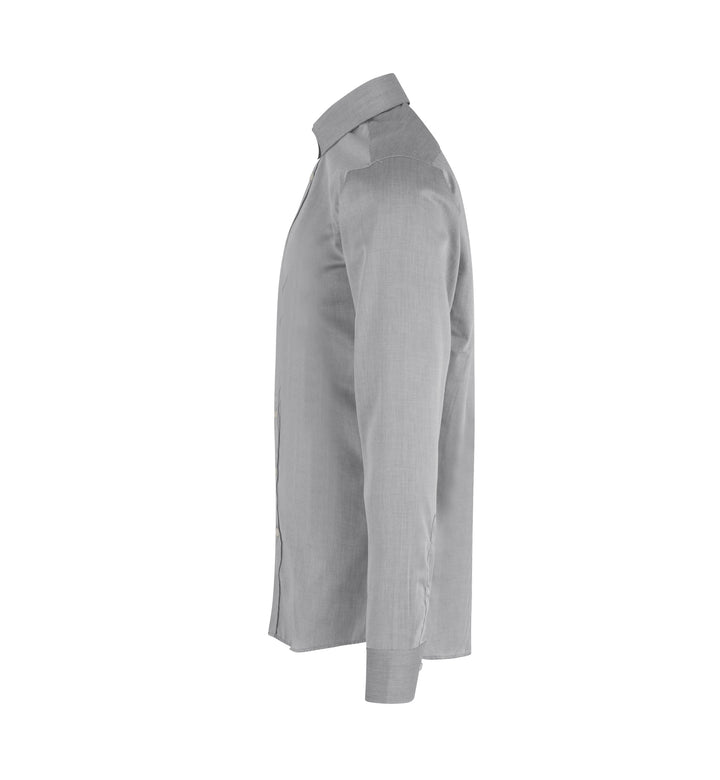 SEVEN SEAS Fine Twill | slim - Grigio argento