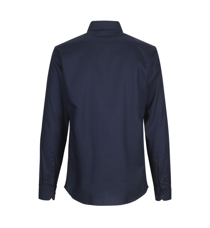 SEVEN SEAS Fine Twill | slim - Blu navy