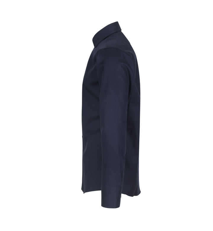 SEVEN SEAS Fine Twill | slim - Blu navy