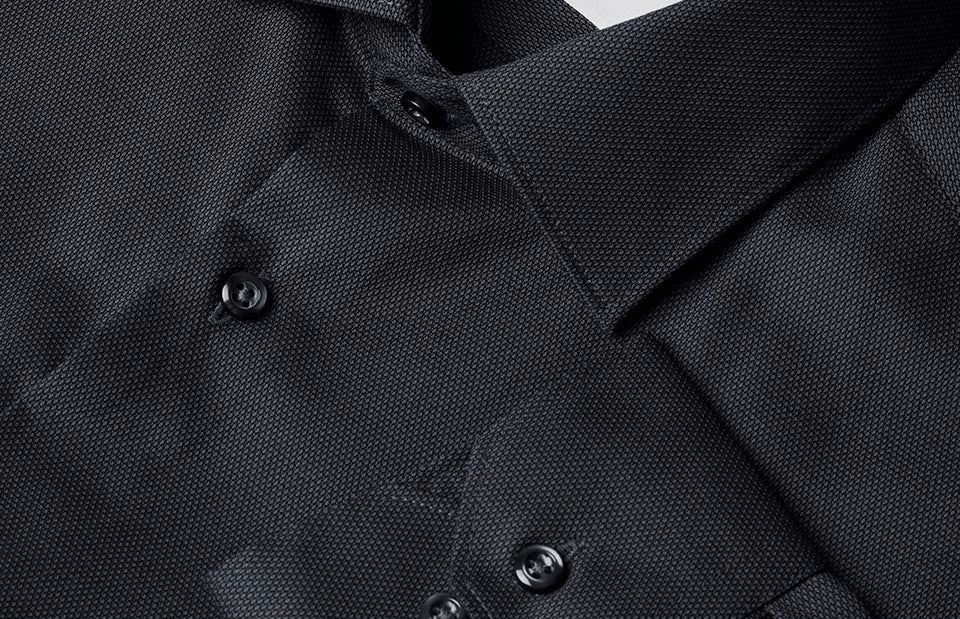 SEVEN SEAS Royal Oxford | slim - Antracite