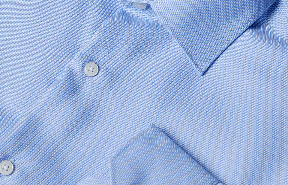 SEVEN SEAS Royal Oxford | slim - Azzurro