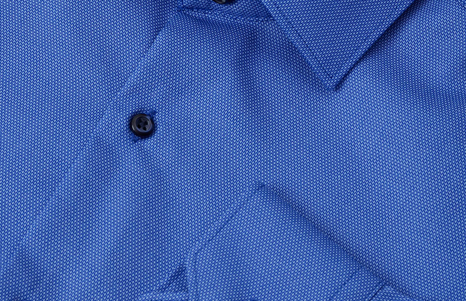 SEVEN SEAS Royal Oxford | slim - French Blue