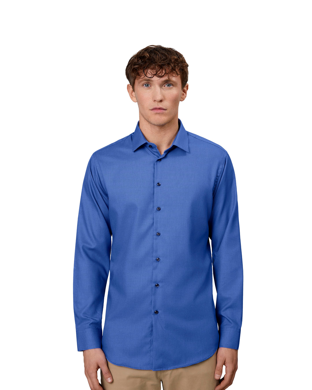 SEVEN SEAS Royal Oxford | slim - French Blue