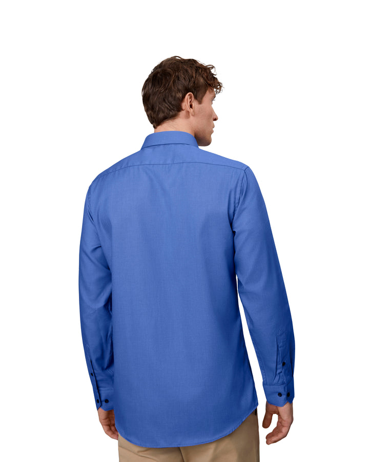 SEVEN SEAS Royal Oxford | slim - French Blue