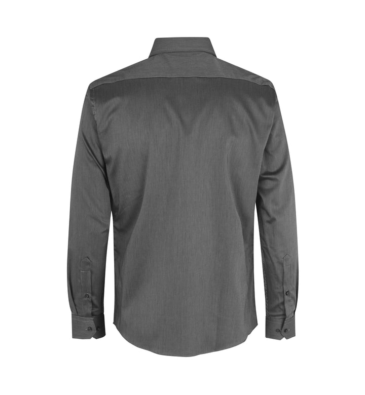 SEVEN SEAS Fine Twill California | slim - Grigio scuro