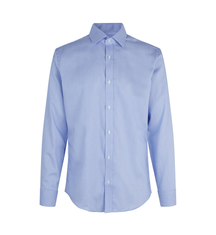 SEVEN SEAS Fine Twill California | slim - Azzurro