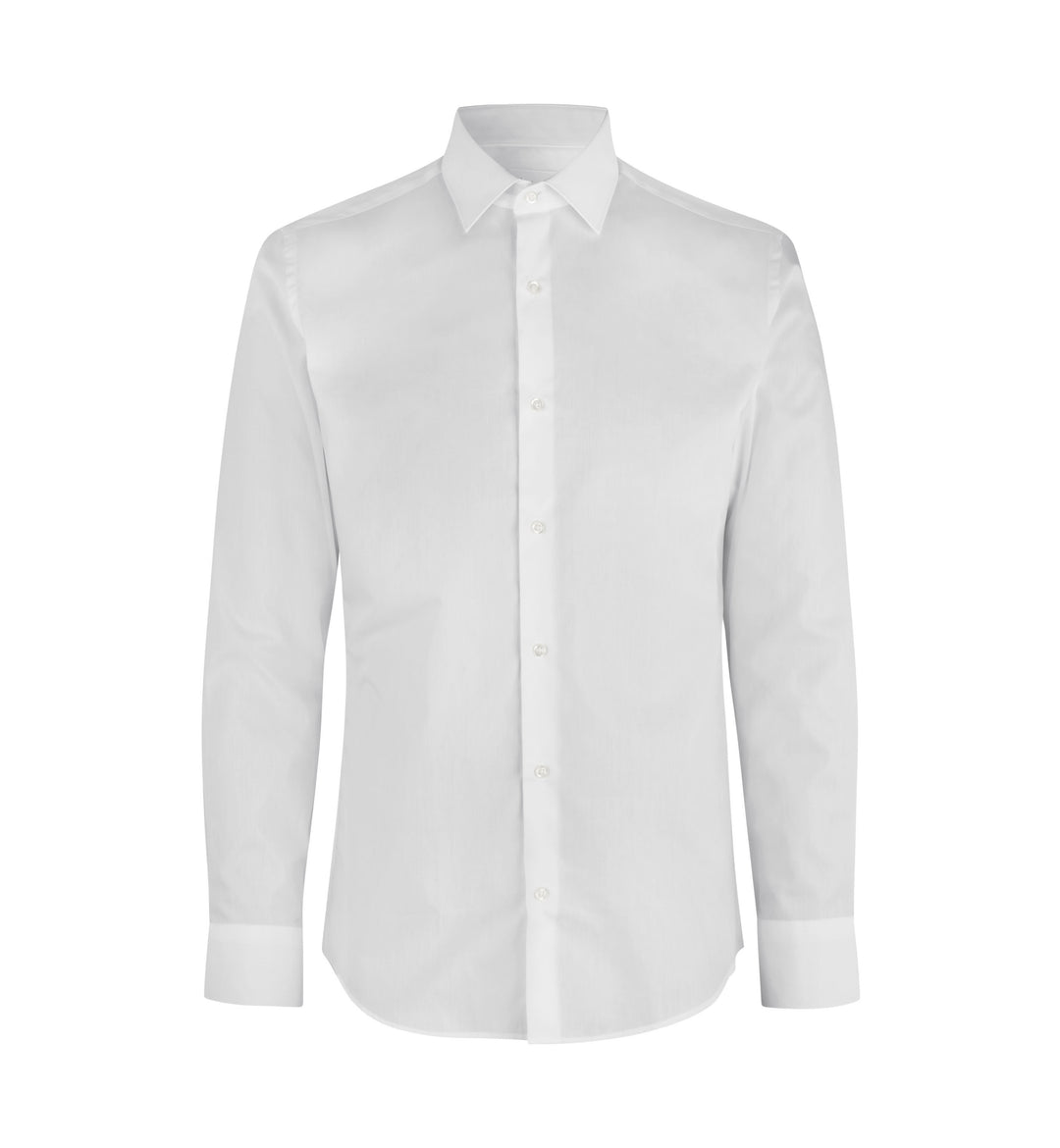 SEVEN SEAS Poplin | slim - Bianco