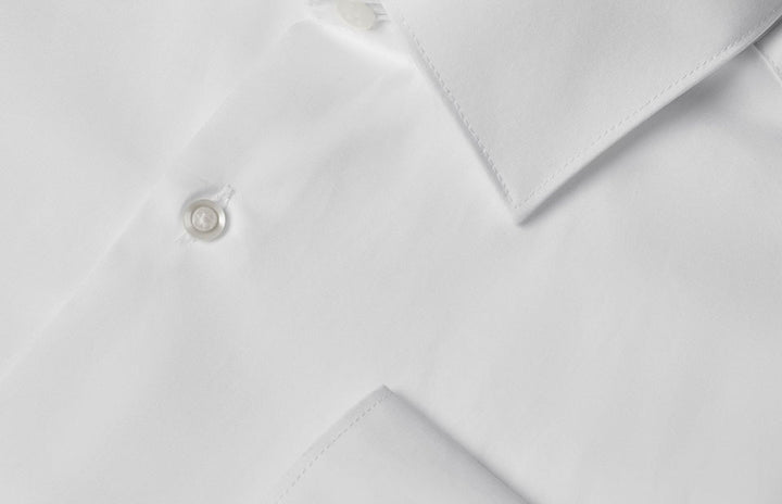 SEVEN SEAS Poplin | slim - Bianco