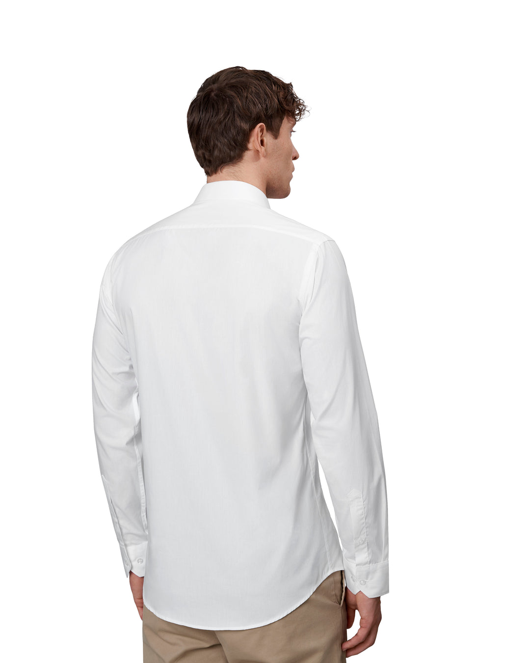 SEVEN SEAS Poplin | slim - Bianco
