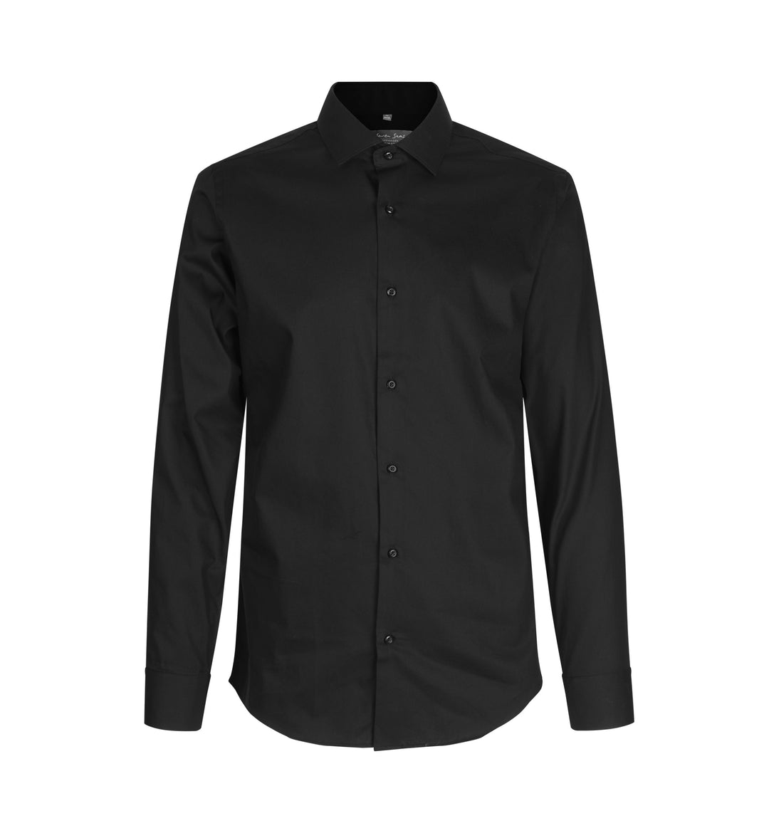 SEVEN SEAS Poplin | slim - Nero