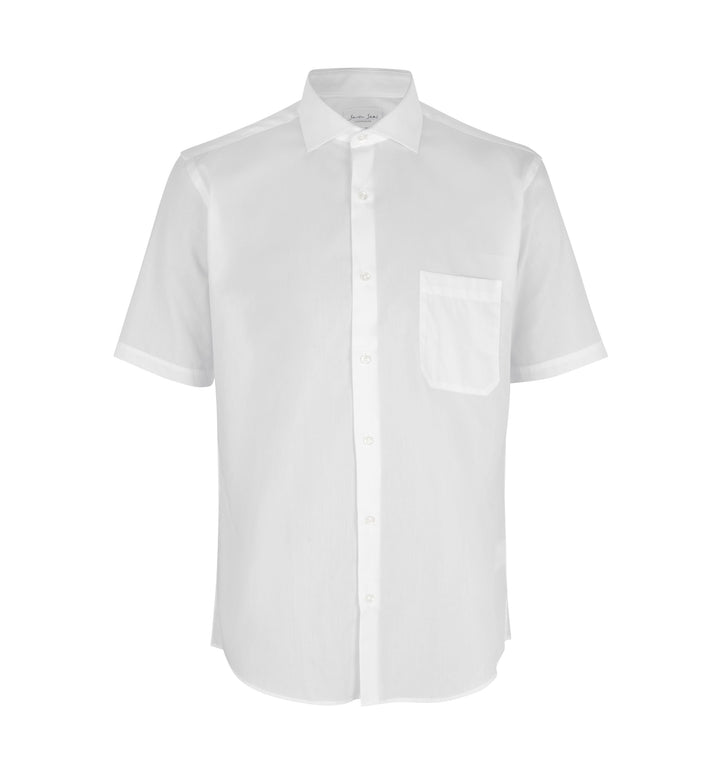 SEVEN SEAS Poplin | modern | manica corta - Bianco