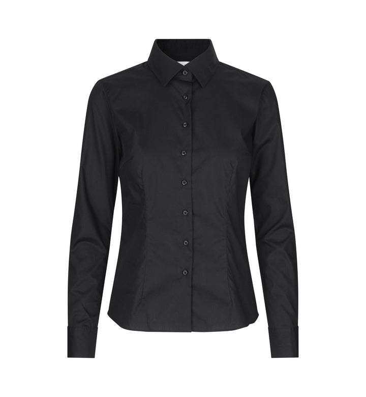 SEVEN SEAS Poplin | modern | donna - Nero