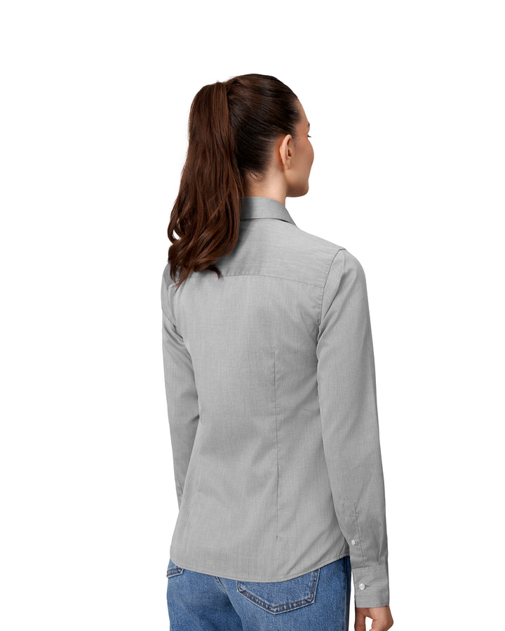 SEVEN SEAS Fine Twill | modern | donna - Grigio argento
