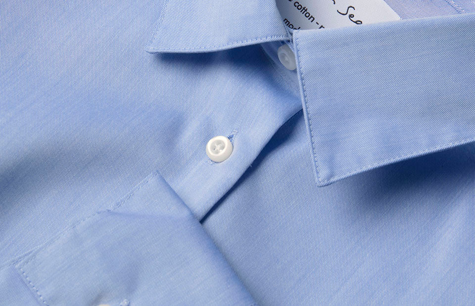 SEVEN SEAS Fine Twill | modern | donna - Azzurro