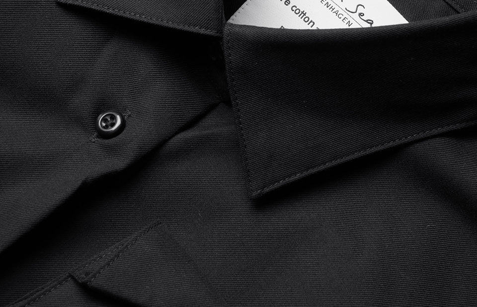 SEVEN SEAS Fine Twill | modern | donna - Nero