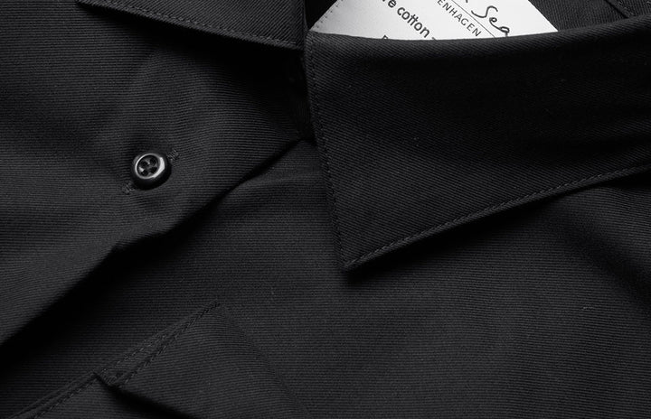 SEVEN SEAS Fine Twill | modern | donna - Nero