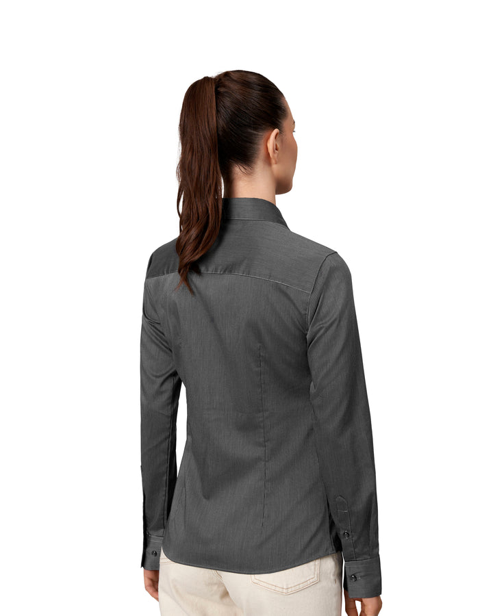 SEVEN SEAS Fine Twill California | modern | donna - Grigio scuro