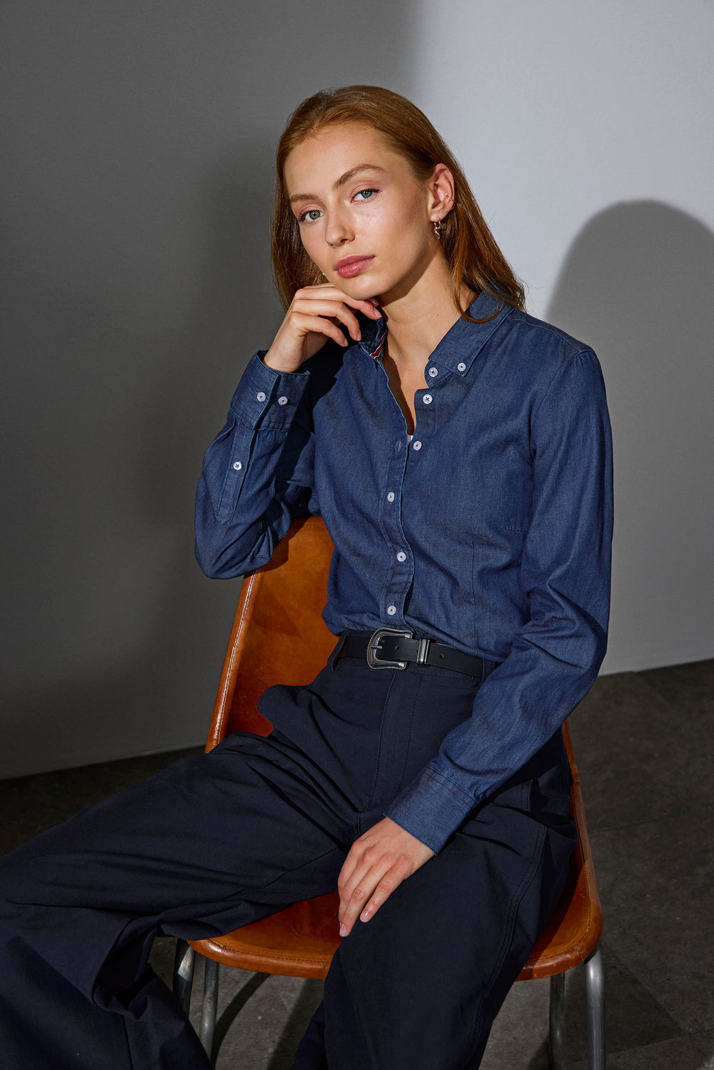 SEVEN SEAS Soft Denim | modern | donna - Indaco