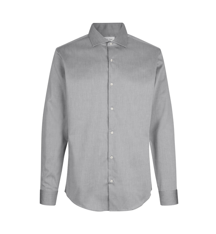 SEVEN SEAS Fine Twill | modern - Grigio argento