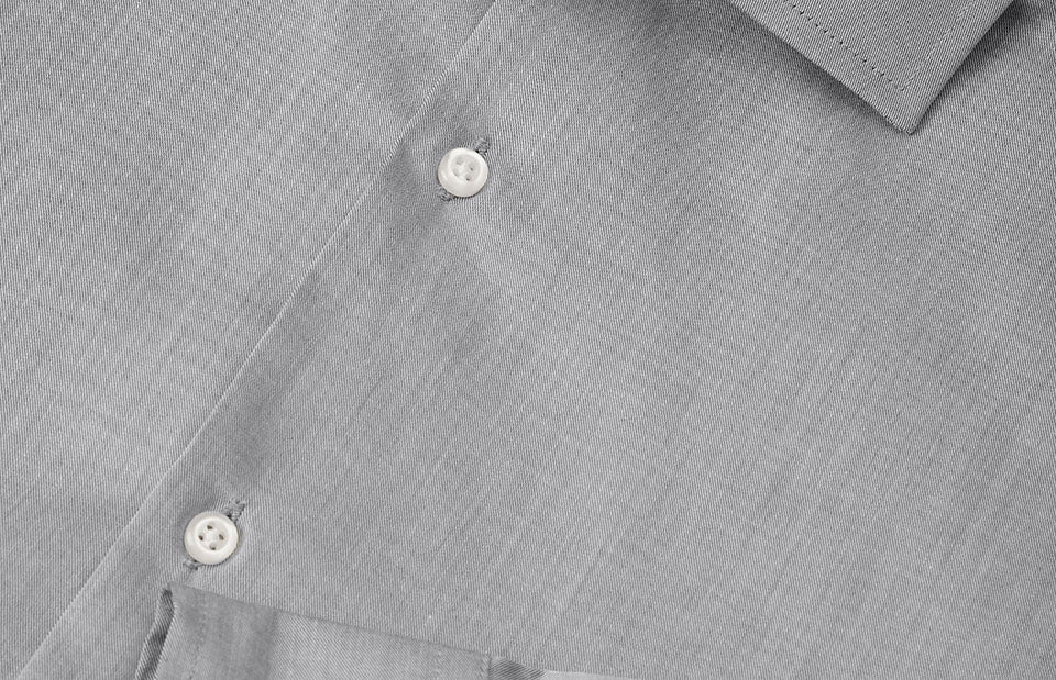 SEVEN SEAS Fine Twill | modern - Grigio argento