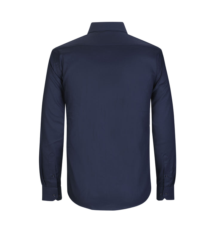 SEVEN SEAS Fine Twill | modern - Blu navy