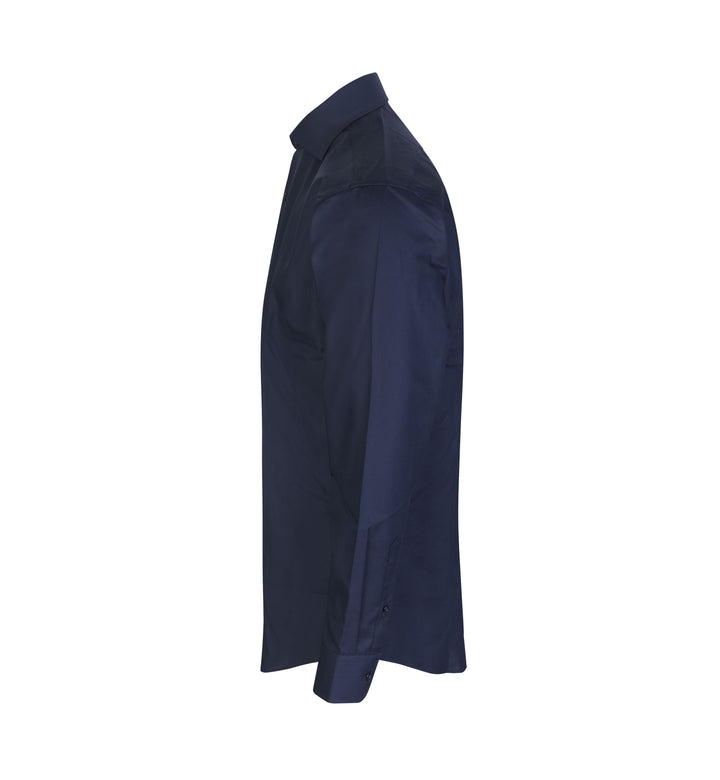 SEVEN SEAS Fine Twill | modern - Blu navy