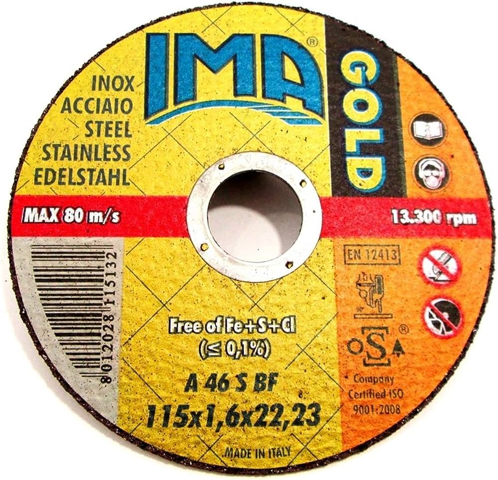 Dischi da taglio per acciaio e inox - DB Professional 